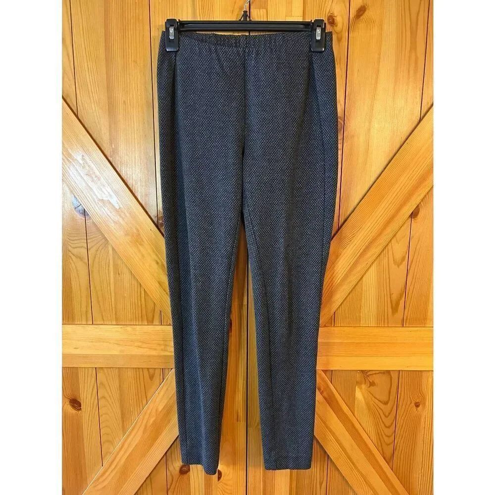 J Jill Pants Charcoal Ponte Leggings Pull On Stretch Size Xtra Small (8737)